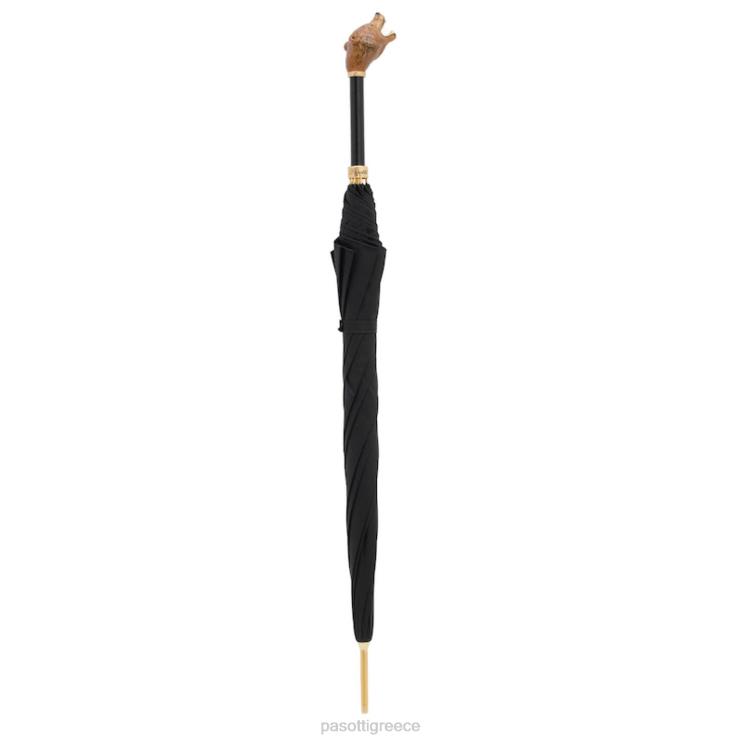 ομπρέλα | PASOTTI 479 oxf-18 k79 - ομπρέλα καφέ αρκούδας 2N6B855 άνδρες